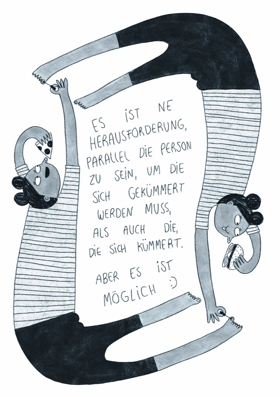 Eden Books Svenja Grafen 13 Selbstführsorge Und FeminismuscLea Hillerzeder Slinga Illustration HIGHRES